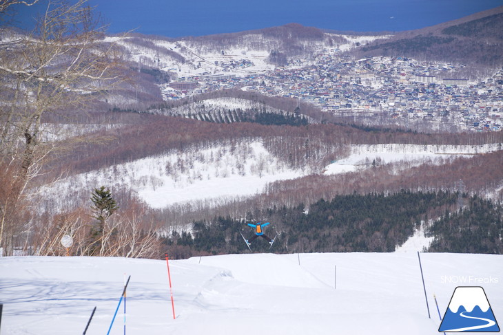 小樽天狗山ロープウェイスキー場 積雪たっぷり！絶景春スキー☆